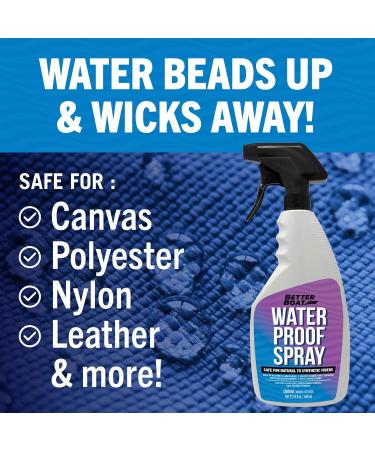 Heavy Duty Waterproof Fabric Spray | 22 FL OZ | Outdoor Canvas Boat Tops Vinyl Seats Tents Jackets - Ultimate Protection - Buy Online on GoSupps.com