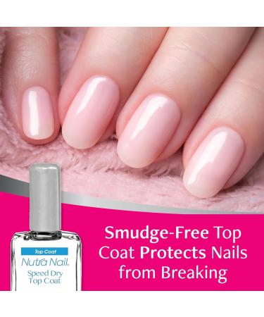 Nutra Nail Manicure Collection - Speed Dry 30 Seconds Quick Dry Top Coat Nail Polish 0.5 oz | Fast-Drying Nail Care - Buy Online on GoSupps.com