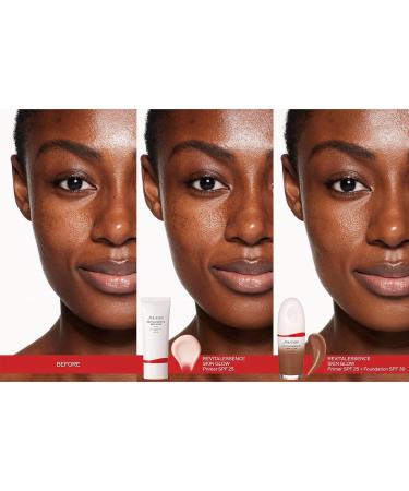 Shiseido RevitalEssence Skin Glow Primer SPF 25 - Hydrating Primer for Instant Glow | Non-Comedogenic & All Skin Types | 30 mL - Buy Online on GoSupps.com