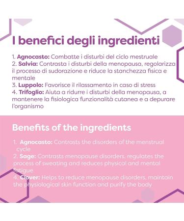 ERBOTECH Mother Pause Lady+ Tincture Mix Alcohol-Free Dilutable Drops Menopause Disorders Vegan Non-GMO Made in Italy 100 ml - Buy Online on GoSupps.com
