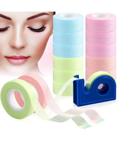 Sgnsvj 24 Piece Rolls Eyelash Tape Adhesive Breathable Fabric Tape Eyelash Grafting Tape Makeup Lash Tape For Eyelash Extension - Buy Online on GoSupps.com