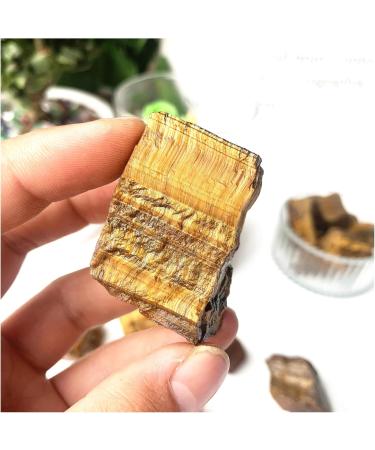 40g yellow tigers eye rough stones - Buy Online on GoSupps.com