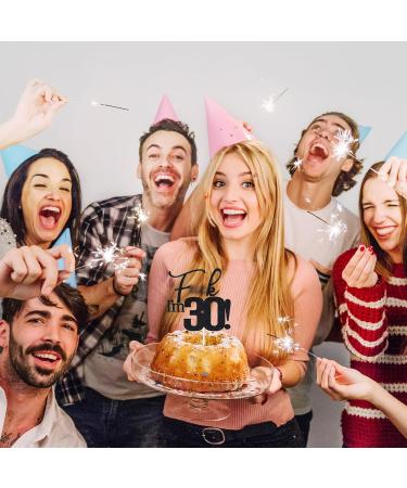 VIKY 30th Birthday Cake Topper - Glitter F**K I'm 30! Decoration for Men & Women - Perfect 30th Birthday Party D cor - Buy Online on GoSupps.com