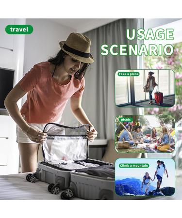 Portable Travel Toothbrush Kit - Folding Toothbrush with Built-in Cover for Hiking, Camping & Traveling - Mini Multi Color (4 Pack) - Buy Online on GoSupps.com