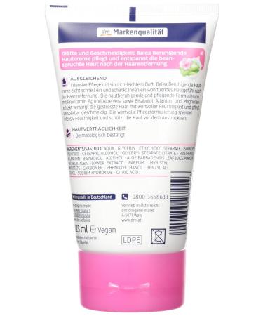Balea Soothing Skin Cream Pack of 3 (3 x 125 ml) - Nourishing Hydration for Sensitive Skin | International Shipping Available - Buy Online on GoSupps.com