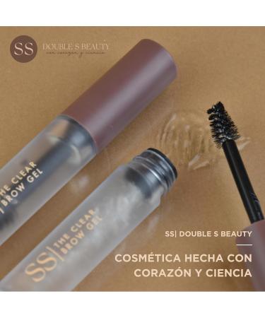  SS Double S Beauty Double S Beauty The Clear Brow Clear Brow Setting Gel Soft Hold for Perfect Brows - Buy Online on GoSupps.com