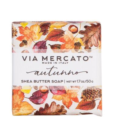 European Soaps Via Mercato Autumno Shea Butter Soaps Set - 4x50g Premium Natural Bars - Buy Online on GoSupps.com