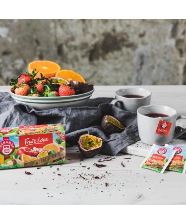 DEKOND TEEKANNE - Fruit Love Tea - Multi-fruit flavored fruit teas - 6 x 20 tea bags - Buy Online on GoSupps.com