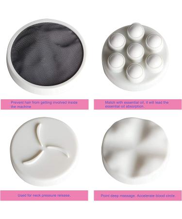 Handheld Cellulite Remover & Electric Massager Set with Bamboo Make-Up Spray Bottle - Pink | Pack of 3 | 8.5 x 6.38 x 5.04 inches - Buy Online on GoSupps.com