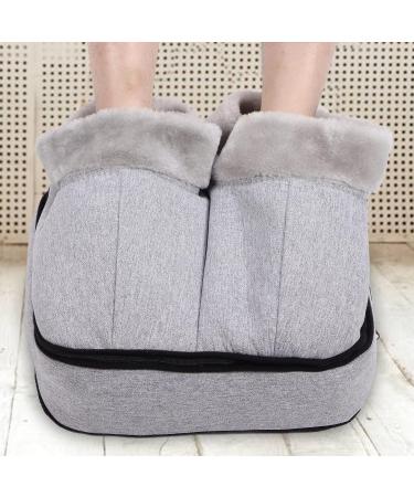 Premium Heated Foot Warmer & Massage Device - Pain Relief for Plantar Fasciitis | Adjustable Electric Foot Warmers for Stress & Muscle Relief - Buy Online on GoSupps.com