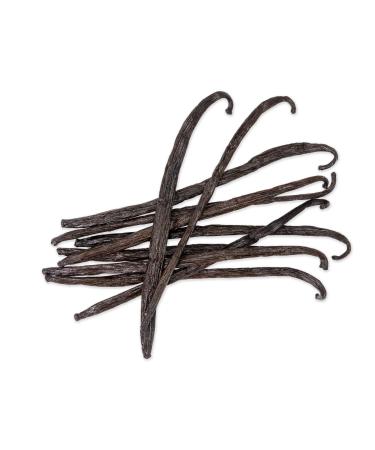 Slofoodgroup - Gourmet Madagascar Bourbon Vanilla Beans - Premium Grade A Vanilla Pods - 10 Count - For Cooking, Baking, and Vanilla Extract 10 Count (Pack of 1)