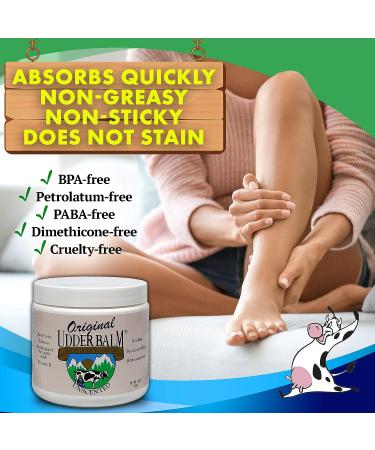 Udder Balm 16 oz - Unscented Original formula for Cracked Dry Skin - Buy Online on GoSupps.com