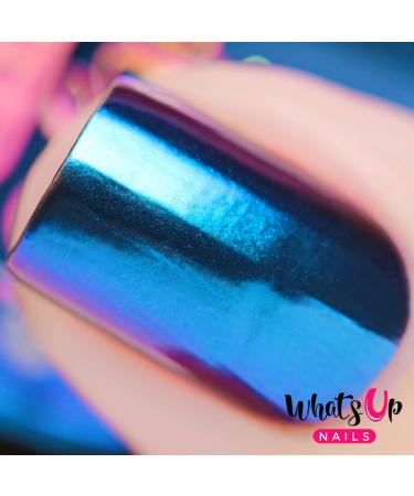 Whats Up Nails - Ocean Powder Magic Color Shifting Pigment with Multi Chrome Mirror Effect