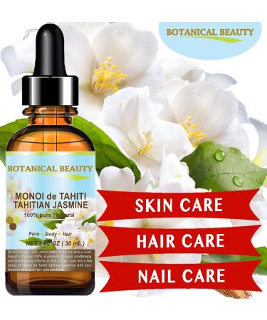 Buy Monoi de Tahiti Tahitian Jasmine Oil - Natural Pure Botanicals for Skin Hair & Nail Care | 2 Fl. oz. (60 ml) - Shop Internationally - Buy Online on GoSupps.com