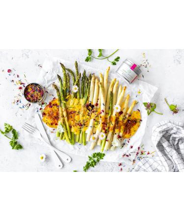 Magic of the Spices: Premium 5g Flower Mix - Colorful Edible Blossoms Perfect Gift for Culinary Creations - Buy Online on GoSupps.com