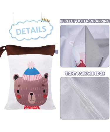 Buy Seaur Wetbag for Babies | Waterproof Reusable Diaper Bag - 30x40cm | Ideal for Kindergarten Beach Pool & Gym - Buy Online on GoSupps.com