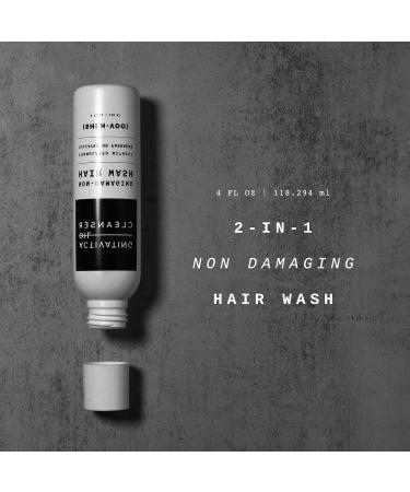 SHEH VOO Activating Oil Cleanser - 2 in 1 Non-Damaging Hair Wash | Sulfate & Paraben Free Shampoo/Conditioner Alternative - International Shipping Available - Buy Online on GoSupps.com