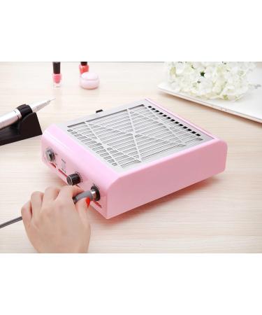 Miss Sweet Electric Nail Drill & Dust Collector Combo - Pink - Buy Online on GoSupps.com