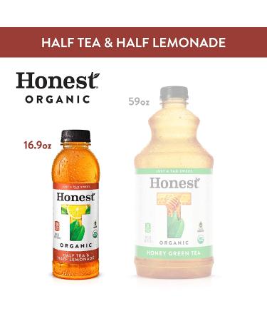 Honest Tea Organic Half Tea & Lemonade - Gluten Free, Fair Trade, 16.9 fl oz - Buy Online on GoSupps.com