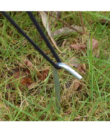 MySit 9 Tent Stakes 30 Pack - Heavy Duty Galvanized Metal Pegs for Camping and Garden Use - Buy Online on GoSupps.com
