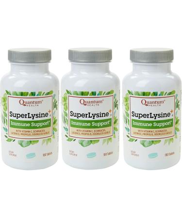 Buy Quantum Super Lysine Plus+ 540 Tablets | Immune Support & Cold Sore Relief | International Shipping Available - Buy Online on GoSupps.com