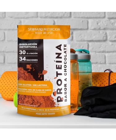  SERMAND SRD SPORT NUTRITION INSTANT FIT PROTEIN EGG CLEAR CHOCOLATE FLAVOR - Buy Online on GoSupps.com