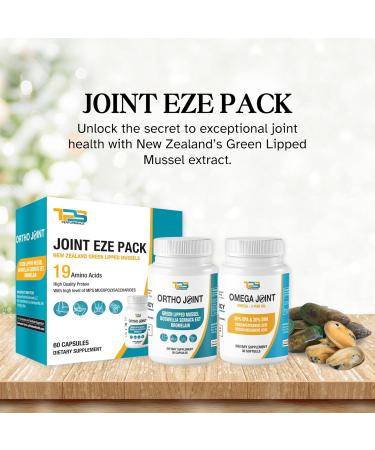 TPS Joint Support Supplement - New Zealand Green Lipped Mussel Extract for Joint Pain Relief | Healthy Joints & Bones - 30 Capsules - Buy Online on GoSupps.com