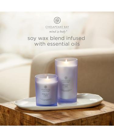 Chesapeake Bay Serenity + Calm Scented Candle | Large Tumbler Aromatherapy | Up to 82 Hours Burn Time | Mind & Body Collection - Buy Online on GoSupps.com