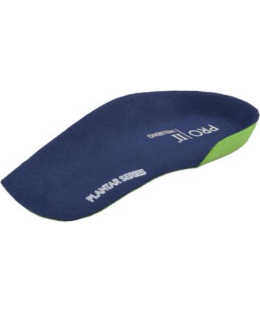 PRO 11 WELLBEING 3/4 Insoles for Plantar Fasciitis & Over-Pronation - Size 5/6.5 UK (Green) - Buy Online on GoSupps.com