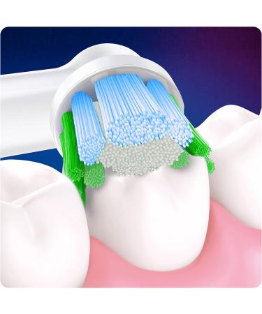 Oral-B Braun Precision Clean Toothbrush Heads - Cleanmaximiser Bristles 8 Count (Pack of 1) - Optimal Cleaning Letterbox Packaging International Shipping - Buy Online on GoSupps.com