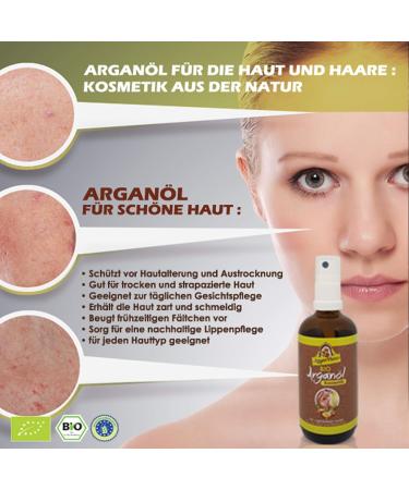 100% Organic Cold Pressed Argan Oil - Pure & Natural for Skin & Hair - Buy Online on GoSupps.com
