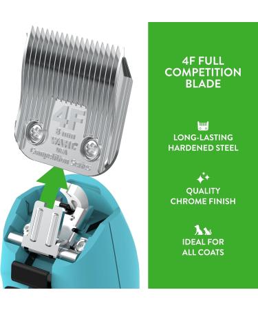 Wahl Competition #4F Blade Set - Interchangeable 8mm Blades for Precision Grooming | International Shipping Available - Buy Online on GoSupps.com