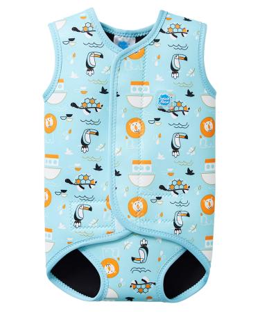 Splash About Baby Wrap Wetsuit Noah's Ark 0-6 Months