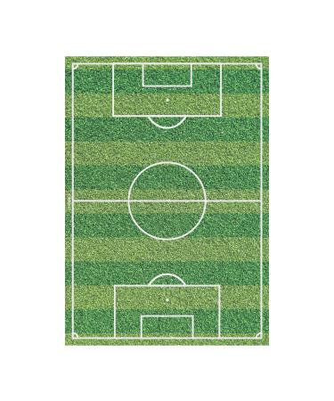dekora Dekora Football Pitch Wafer for Cake Edible Cake Topper for Children's Birthday Cake A5 (145124)