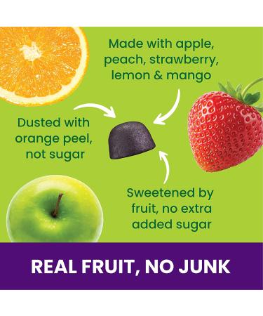 Fruily Organic Women's Multivitamin Gummies with Cranberry Extract - 60 Mixed Fruit Gummies - Buy Online on GoSupps.com
