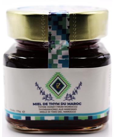 Premium Genuine Moroccan Thyme Raw Honey - 175g - 100% Pure - Collected in Morocco - Of the finest quality a great variety of delicious flavours.