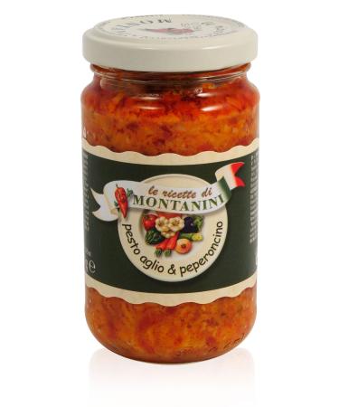 Montanini Pesto aglio & peperoncino / Garlic and Chili Pesto 190 gr.