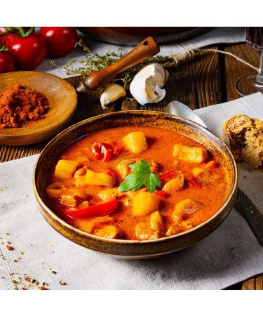 Organic Little Lunch Goulash Soup - 100% Beef Gluten-Free No Added Sugar Lactose-Free 6 x 350g - Buy Online on GoSupps.com