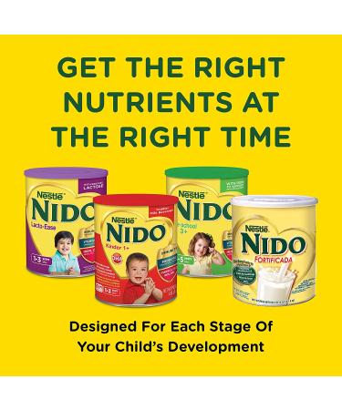 Nestle NIDO Kinder 1+ Toddler Milk Beverage - Nutritious Milk Drink for Growing Toddlers - Buy Online on GoSupps.com