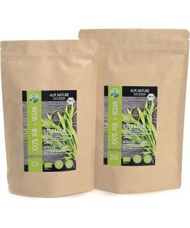 Alpi Investment OOD Organic estragon dried 250 g organic estragon replenished estragon from controlled organic cultivation tested for estragon in laboratory 100 pure and natural - Buy Online on GoSupps.com
