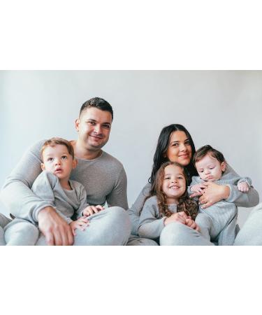 DreamBuy Ribbed Pyjama 20 Colours, Unisex Boys/Girls Tracksuit/Loungewear, 7-8 Years, Dove Grey | Baby, Women, Men Clothes - Buy Online on GoSupps.com