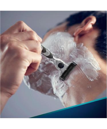 Buy Gillette Mach3 Razor Blades 11 Pack + Razor for Men - International Shipping Available! - Buy Online on GoSupps.com