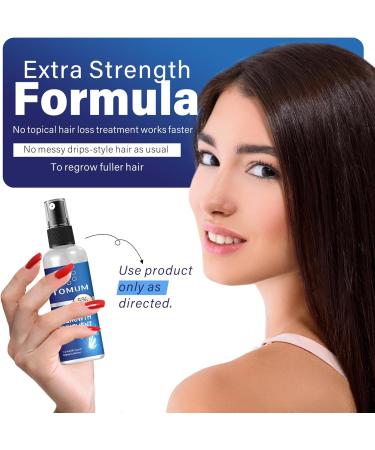 5% Minoxidil Hair growth Spray for Women and Men: Anti Hair Loss Treatment for Hair Regrowth Extra Strength Scalp Solution Thicken Strengthen Longer Hair 100Ml - Buy Online on GoSupps.com