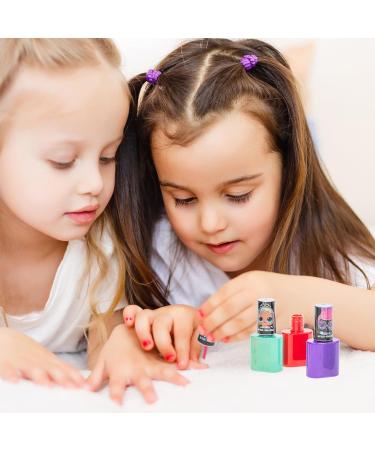 L.O.L Surprise! Tie-Dye Nail Art Set - 19-Piece Non-Toxic Nail Polish & Accessories for Kids (Ages 5+) - Perfect for Slumber Parties & Mani/Pedi Days - International Shipping Available - Buy Online on GoSupps.com