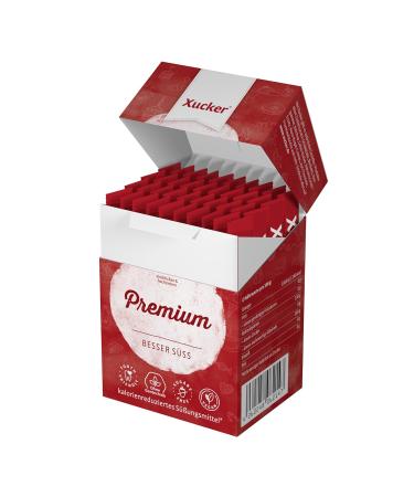 Xucker Premium Xylitol Sugar Sticks - 50 Calorie-Friendly Sweeteners (2 Pack) - 40% Fewer Calories Than Sugar - Ideal for Healthy Living - Buy Online on GoSupps.com