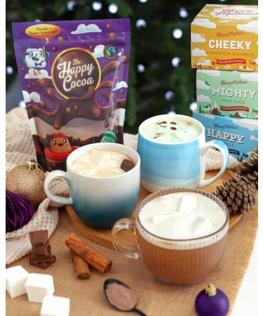 The Happy Cocoa | Fairtrade Drinking Chocolate | Happy Mallows - Buy Online on GoSupps.com