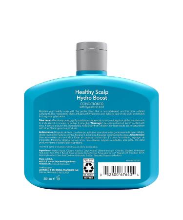 Neutrogena Healthy Scalp Hydro Boost Conditioner with Hyaluronic Acid - 12 fl oz (Pack of 1) - Buy Online on GoSupps.com