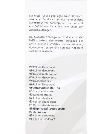 Monteil Paris Super Sec Roll-On Deodorant - Long-Lasting Protection - Buy Online on GoSupps.com