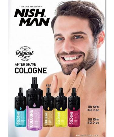 nishman After Shave Cologne 05 Volcano 400ml 13.53 Fl Oz (Pack of 1) 05 Volcano - Buy Online on GoSupps.com