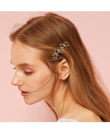 HINZIC 6PCS Stars Barrette: Vintage Cluster Star Hair Clips for Women and Girls - Buy Online on GoSupps.com